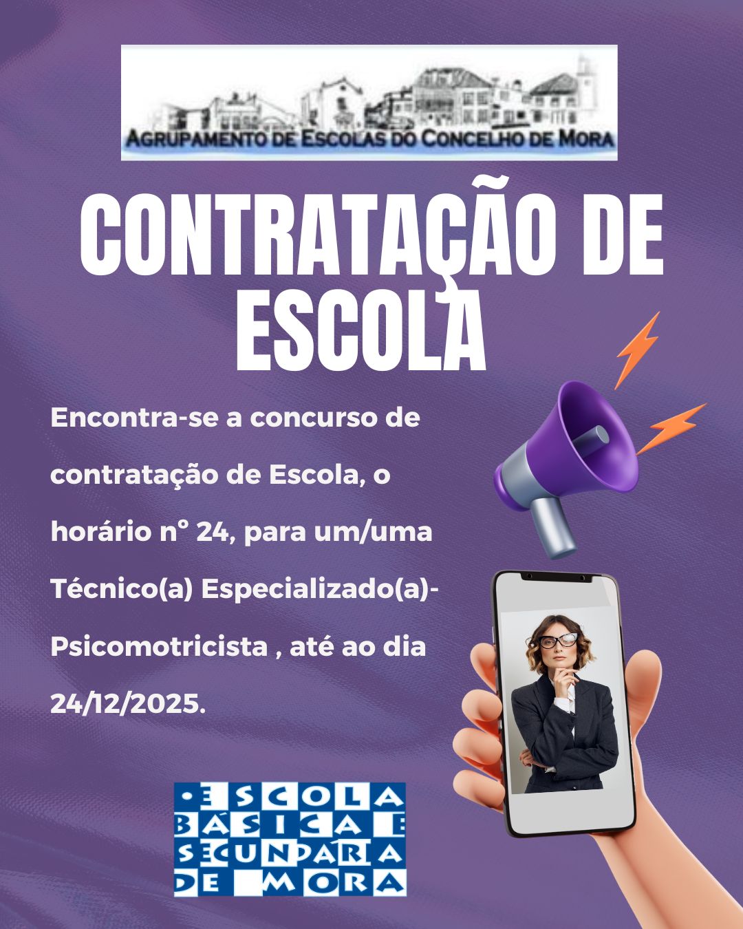 Contratação de Escola