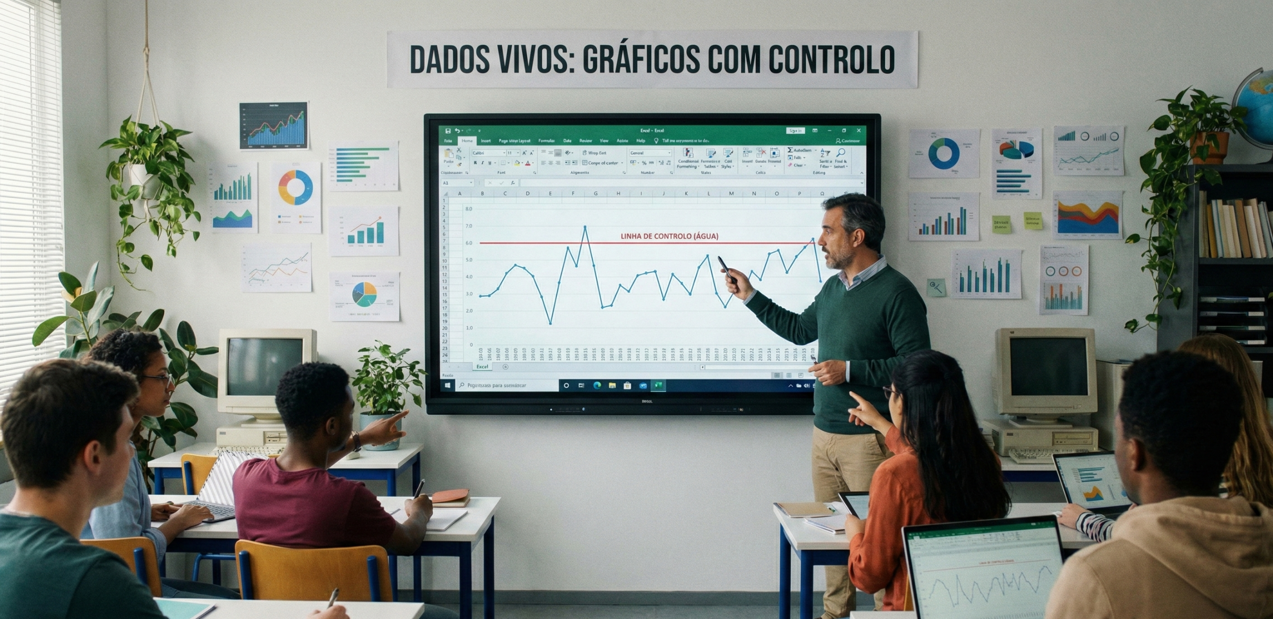 Excel – Linha de Água (^_~)
