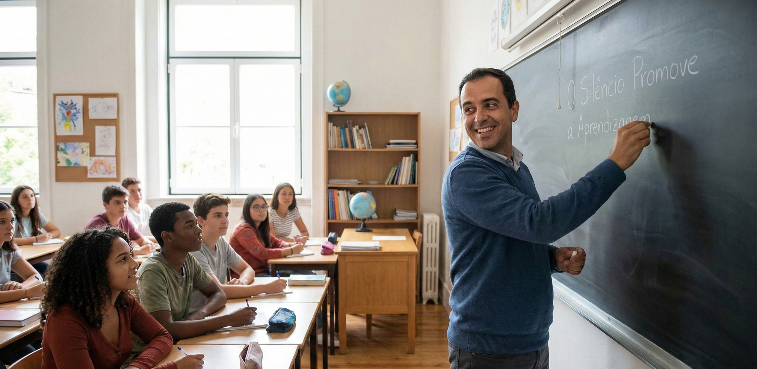 O Silêncio Promove a Aprendizagem.